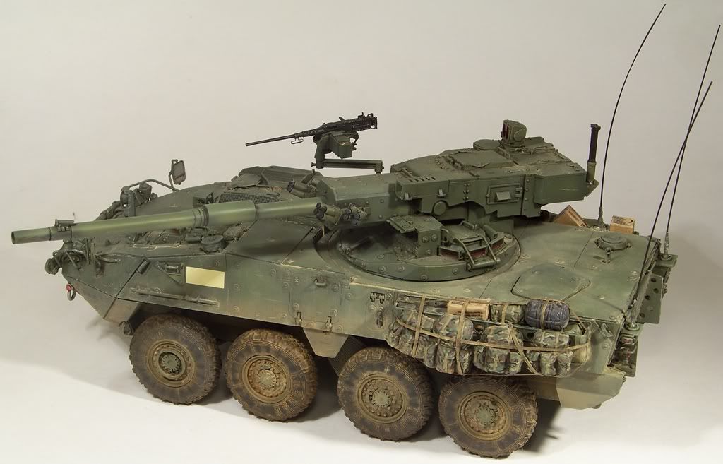 G M1128 Stryker MGS Mobile Gun System 1 35 AFV Club M Galerie